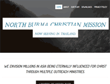 Tablet Screenshot of northburmachristianmission.org